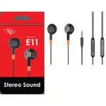 Itel IEP-11 Wired Headset  (Black, In the Ear)